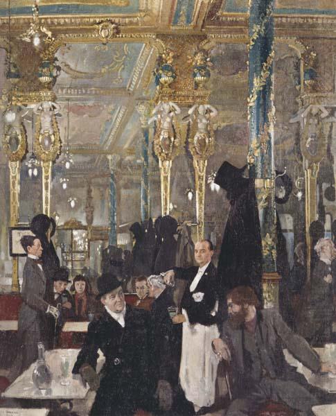 Sir William Orpen Cafe Royal oil painting picture